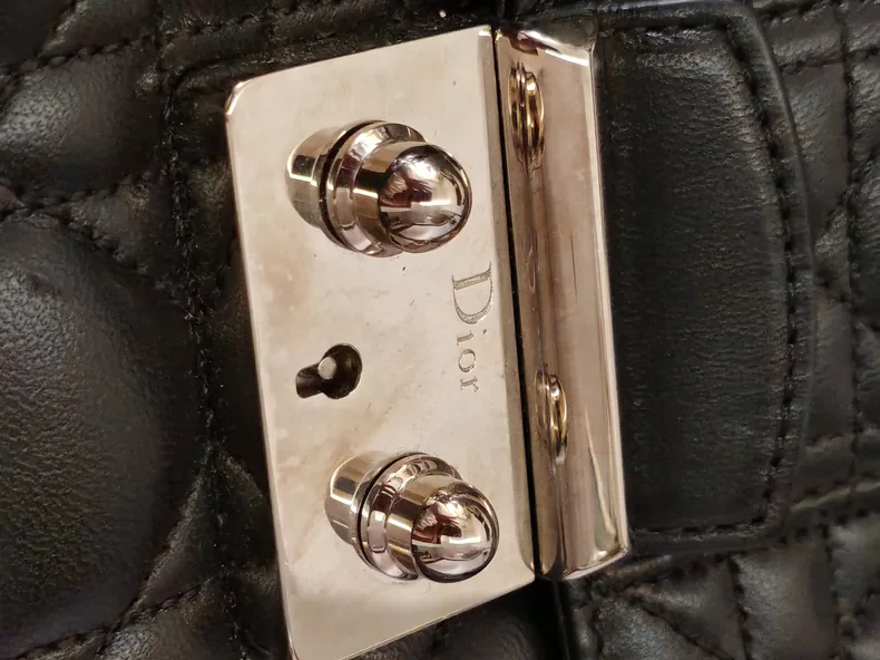 DIor Miss dior lambskin chain bag (second hand)-2