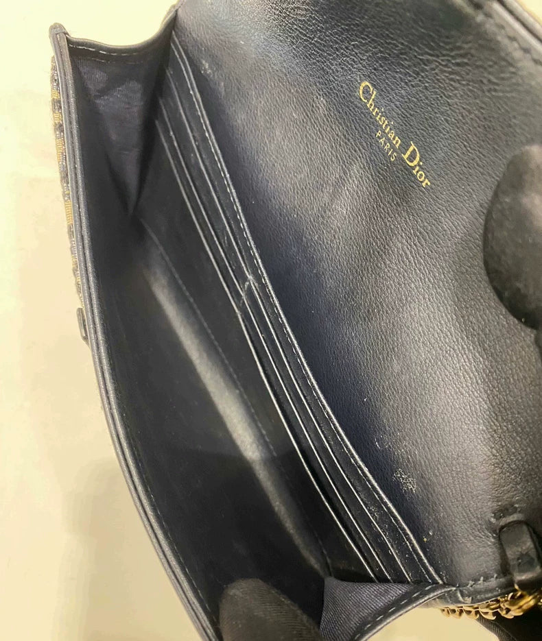DIOR WOC saddle two-in-one chain bag (second hand)-2