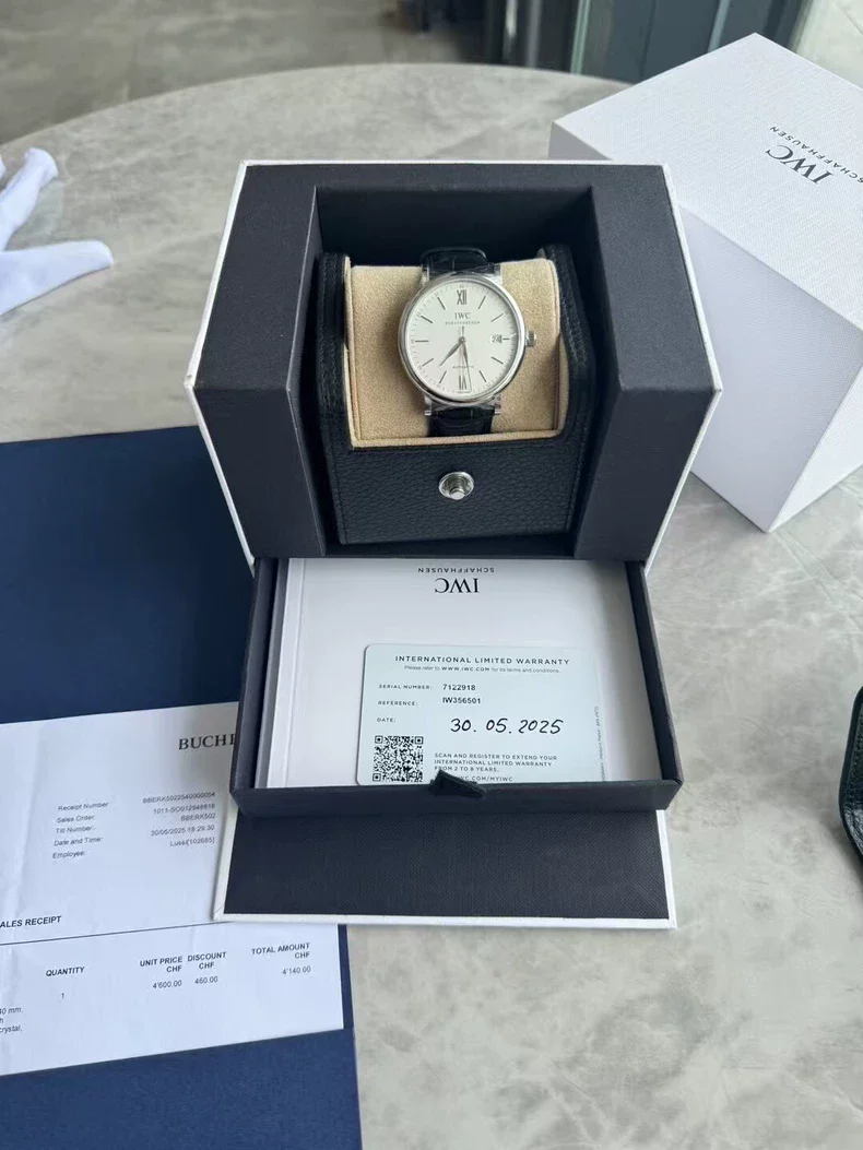 IWC Portofino Series IW356501 Watch(second hand)-4