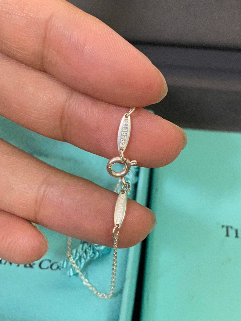Tiffany Crown Pendant Necklace (second hand)-5