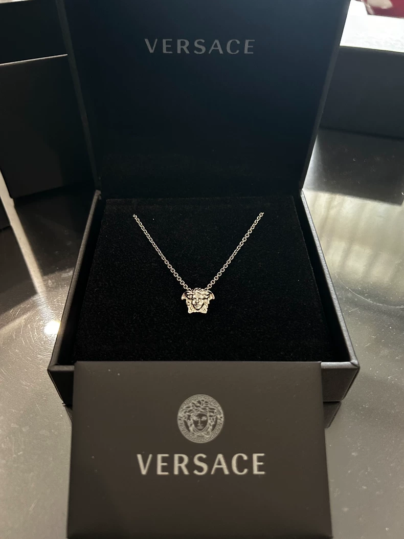 Versace Medusa Pendant Necklace (second hand)